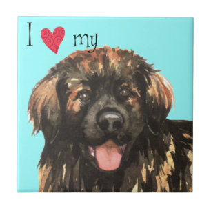 I Love my Leonberger Tile