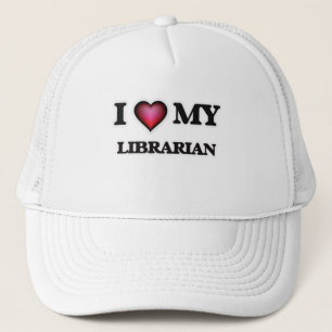 I love my Librarian Trucker Hat