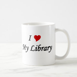 I love my library coffee mug