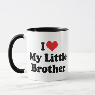 I Love My Little Brother Mug