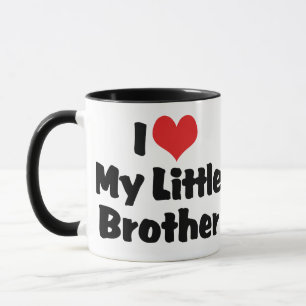 I Love My Little Brother Mug