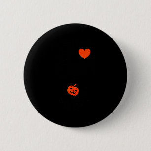 I Love My Little Pumpkin Halloween Pregnancy Revea 6 Cm Round Badge