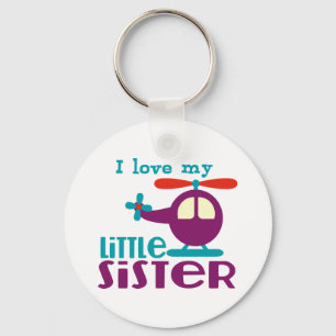 I love my Little Sister Key Ring