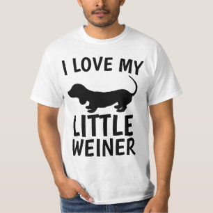 I LOVE MY LITTLE WEINER DOG T-Shirts