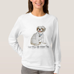 I Love My Little White Dog - Shih Tzu T-Shirt
