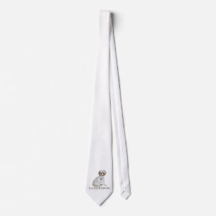 I Love My Little White Dog - Shih Tzu Tie