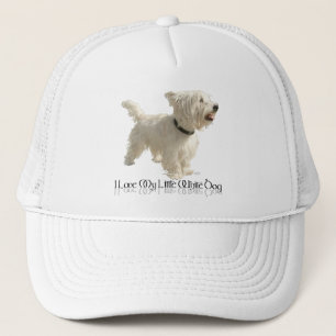I Love My Little White Dog - Westie Trucker Hat