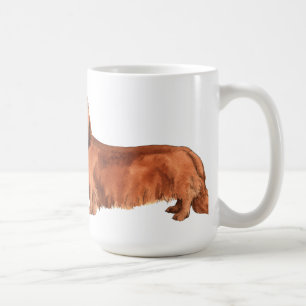 I Love my Longhaired Dachshund Coffee Mug