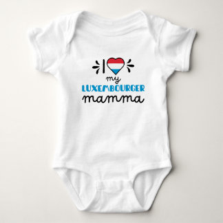 I Love My Luxembourger Mamma cute Baby Bodysuit
