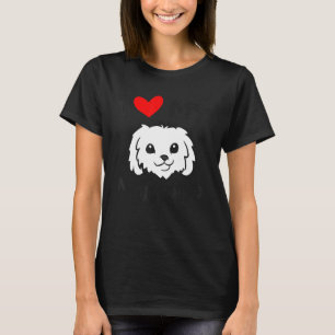 I Love My Maltipoo Dog T-Shirt