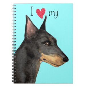 I Love my Manchester Terrier Notebook