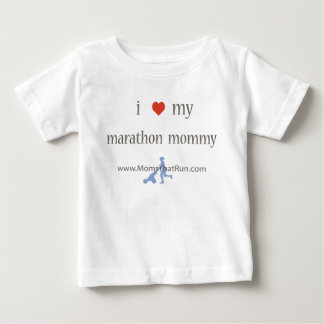 i love my marathon mummy unisex t-shirt
