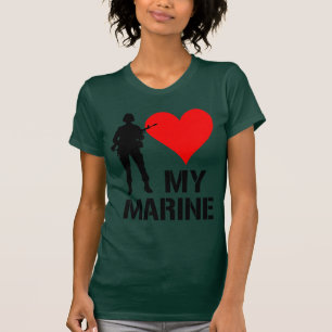 I Love My Marine T-Shirt