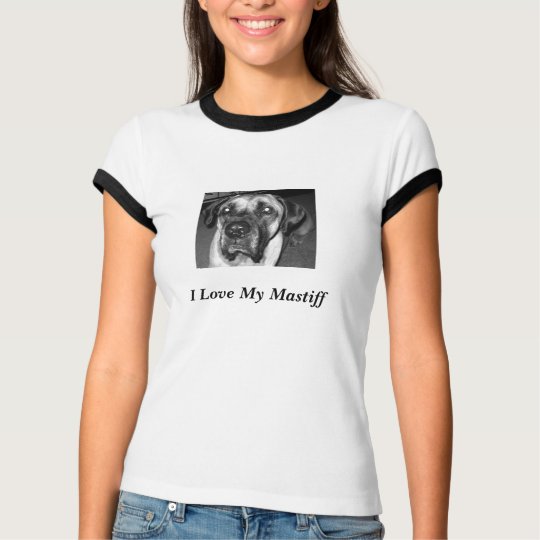 I Love My Mastiff T-Shirt