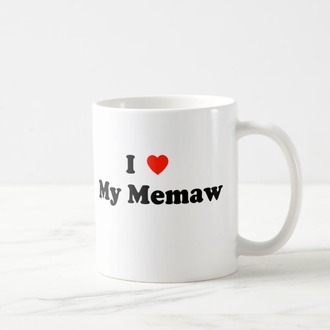 I Love My Memaw Mug (Right)
