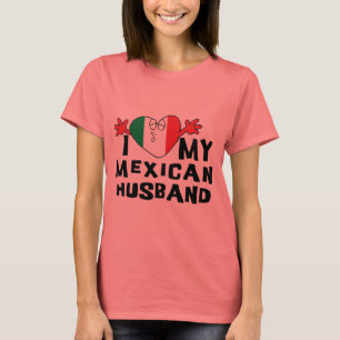 I Love My Mexican Husband T-Shirt