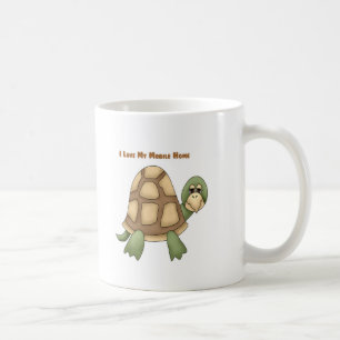 I Love My Mobile Home Turtle Coffee Mug
