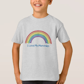 I Love My Mommies Kid's Tees