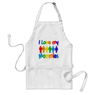 I Love my Mommies Standard Apron