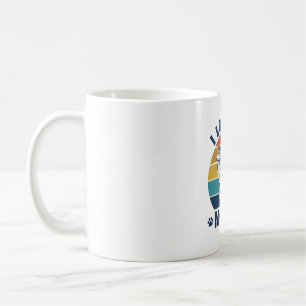 I Love My Moose Dog Retro Engraving Design_1 Coffee Mug