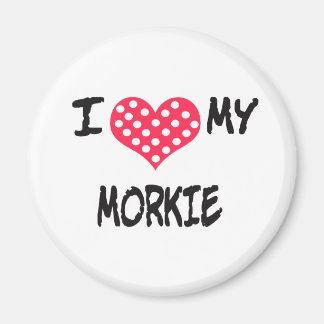 I love my Morkie Magnet
