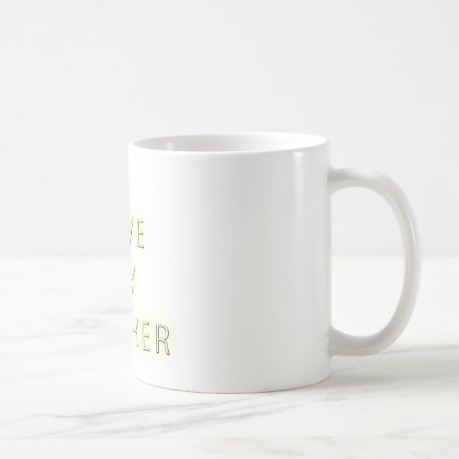 I Love My Mother (Black) Coffee Mug (Right)