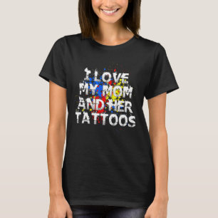 I Love my Mum and her Tattoos Splatoon Ink It Up S T-Shirt