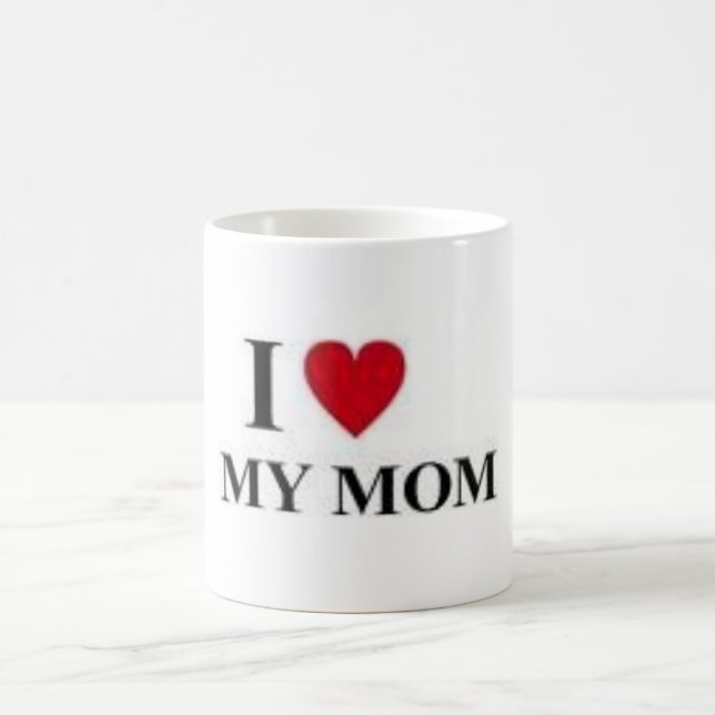 I Love My Mum Coffee Mug (Center)