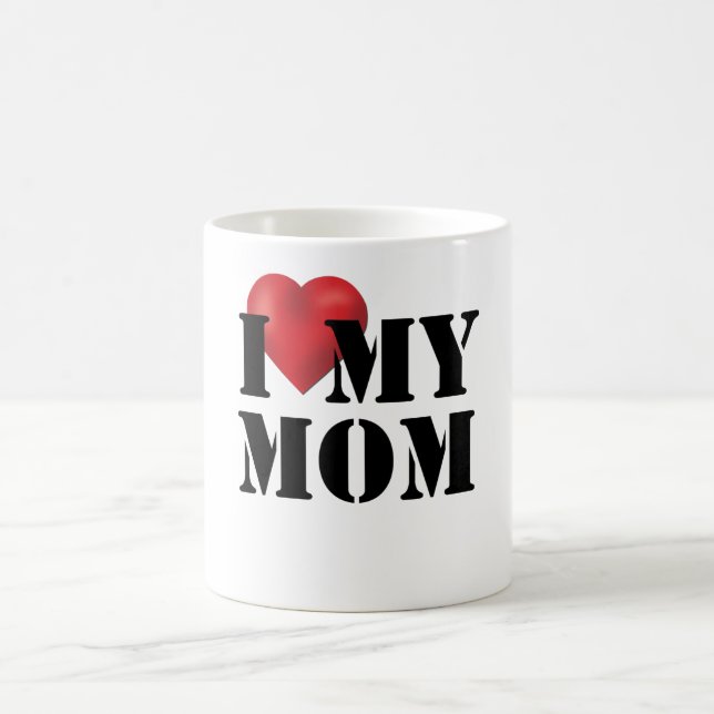 I Love My Mum Coffee Mug (Center)