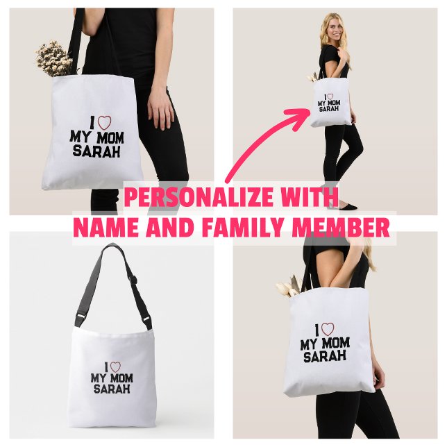 I Love My Mum Crossbody Bag (I Love My Mom Bag)