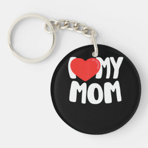 I Love My Mum TShirt with Large Red HeartI Love My Key Ring