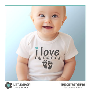 I Love My Mummy Customisable Baby Bodysuit