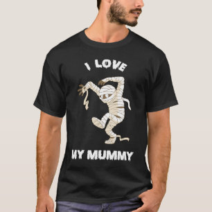 I Love my Mummy Halloween 2021 T-Shirt