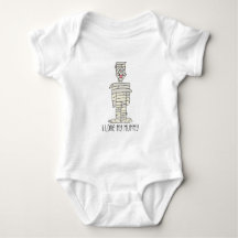 I Love My Mummy Halloween Baby Bodysuit