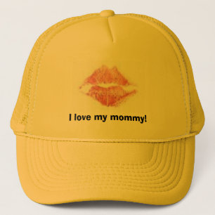 I love my mummy! trucker hat