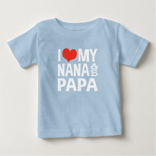 i love my papa baby clothes