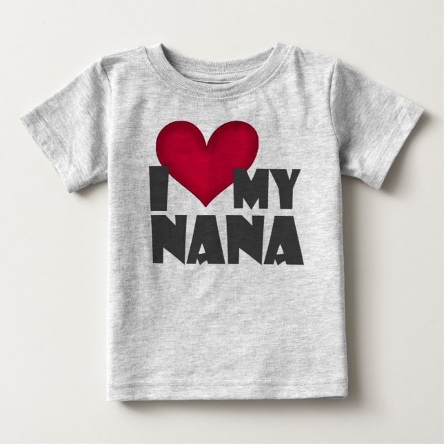 "I love my Nana" Infant Creeper (Front)