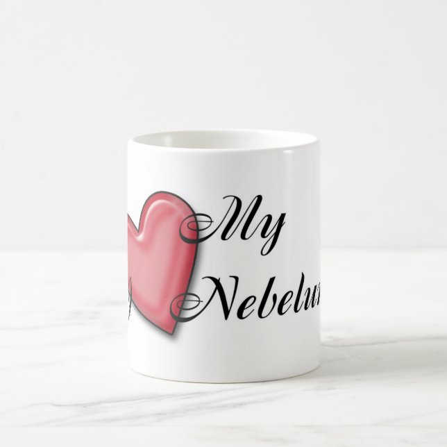 I Love My Nebelung Mug (Center)