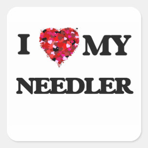I love my Needler Square Sticker