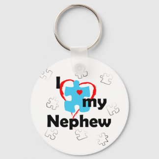 I Love My Nephew - Autism Key Ring