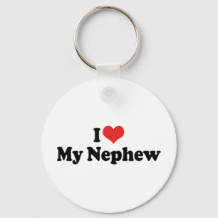 I Love My Nephew Keychain