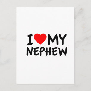 I love my Nephew Postcard