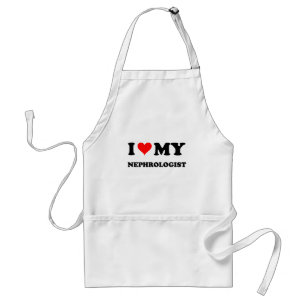 I Love My Nephrologist Standard Apron