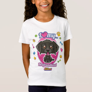 I Love My Newfoundland Apparel T-Shirt