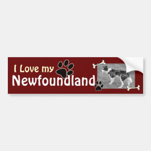 I love my Newfoundland Bumper Sticker