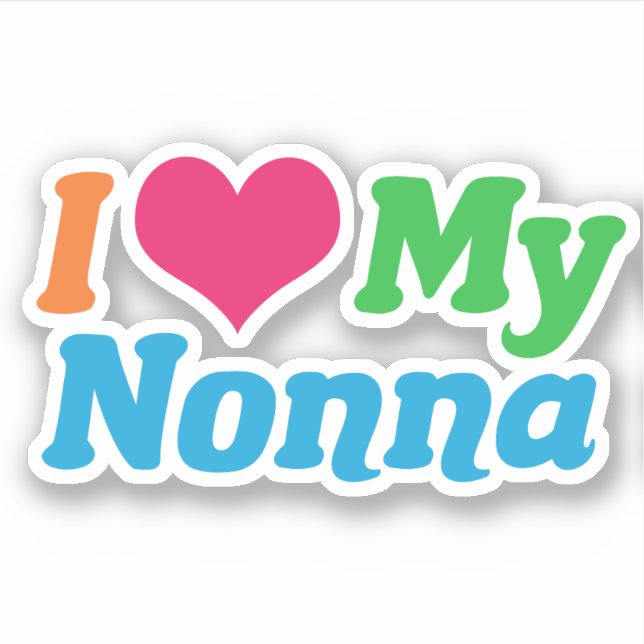I Love My Nonna (Front)