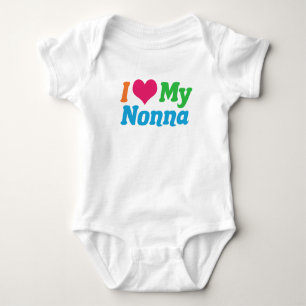 I Love My Nonna Baby Bodysuit