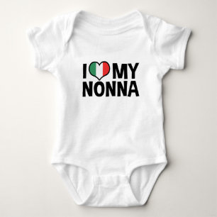 I Love My Nonna Baby Bodysuit