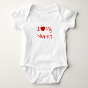 I Love My Nonna Infant & Toddler T-Shirt Baby Bodysuit