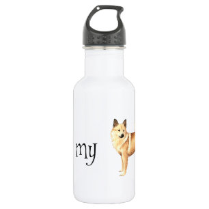 I Love my Norwegian Buhund 532 Ml Water Bottle